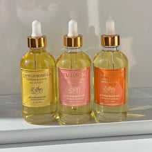 Load image into Gallery viewer, MALLOW XO, CAPRI LEMONELLA, DEWDROP NECTAR SCENTED OILS

